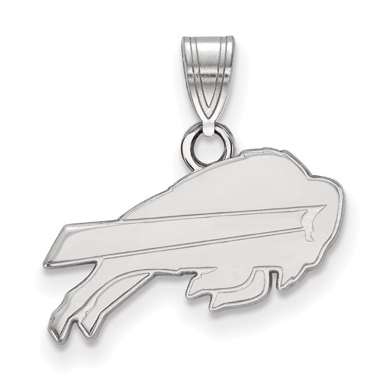 Sterling Silver Buffalo Bills Small Pendant Sterling Silver Buffalo Bills Small Pendant