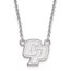 Sterling Silver California Polytechnic State Pendant Necklace
