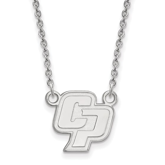 Sterling Silver California Polytechnic State Pendant Necklace Sterling Silver California Polytechnic State Pendant Necklace