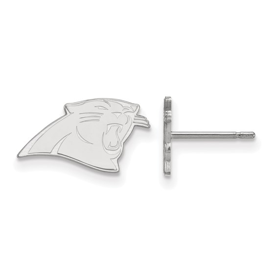 Sterling Silver Carolina Panthers XS Post Earring Sterling Silver Carolina Panthers XS Post Earring