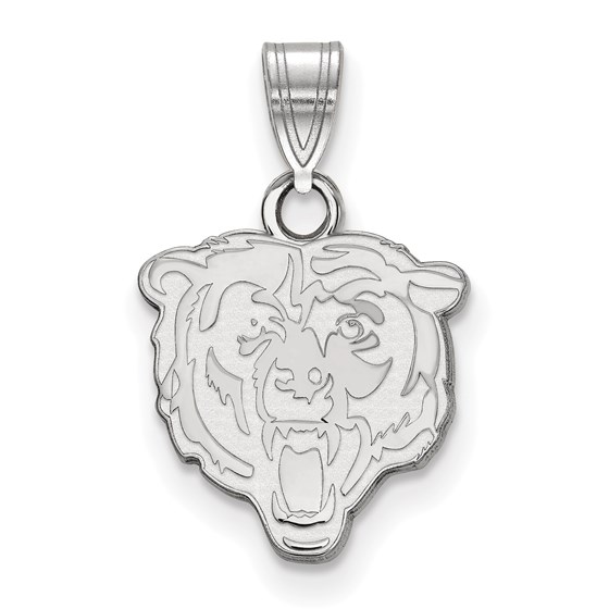 Sterling Silver Chicago Bears Small Pendant Sterling Silver Chicago Bears Small Pendant