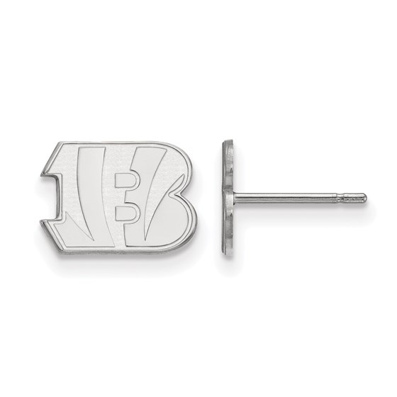 Sterling Silver Cincinnati Bengals XS Post Earring Sterling Silver Cincinnati Bengals XS Post Earring