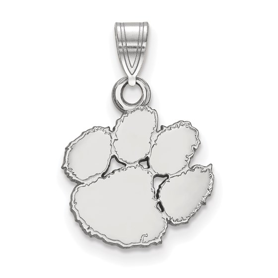 Sterling Silver Clemson University Small Pendant Sterling Silver Clemson University Small Pendant