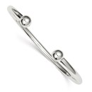 Sterling Silver Cuff Bangle Bracelet