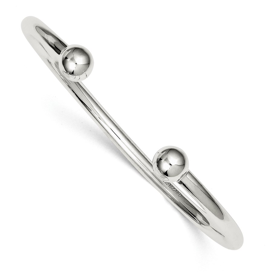Sterling Silver Cuff Bangle Bracelet