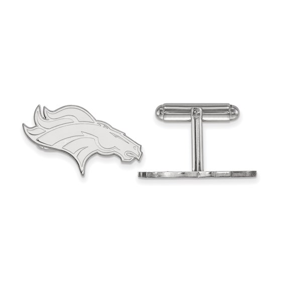 Sterling Silver Denver Broncos Cuff Links Sterling Silver Denver Broncos Cuff Links