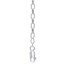 Sterling Silver Fancy Rolo Chain 7" Bracelet