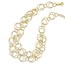 Sterling Silver Gold-tone with 1.5in ext. Necklace - 17 in.