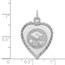 Sterling Silver Graduation Cap & Diploma Disc Charm -3268B