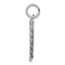 Sterling Silver Graduation Cap & Diploma Disc Charm -3269B