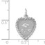 Sterling Silver Graduation Cap & Diploma Polished Disc Cha