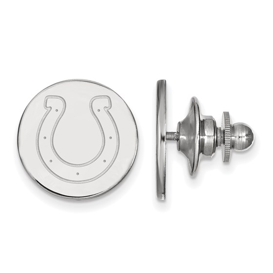 Sterling Silver Indianapolis Colts Lapel Pin Sterling Silver Indianapolis Colts Lapel Pin