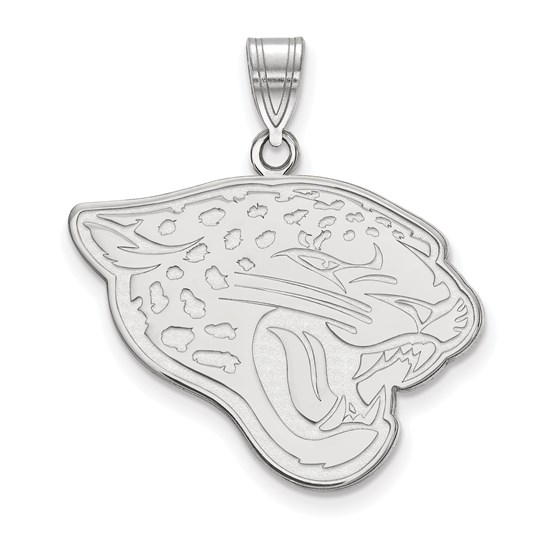 Sterling Silver Jacksonville Jaguars Large Pendant Sterling Silver Jacksonville Jaguars Large Pendant