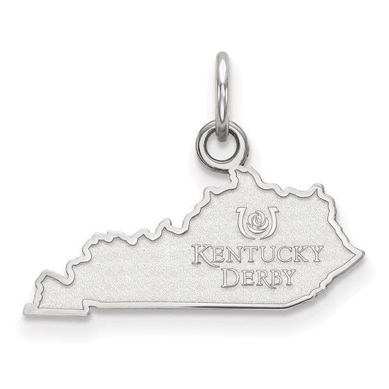 Sterling Silver Kentucky Derby Pendant Sterling Silver Kentucky Derby Pendant