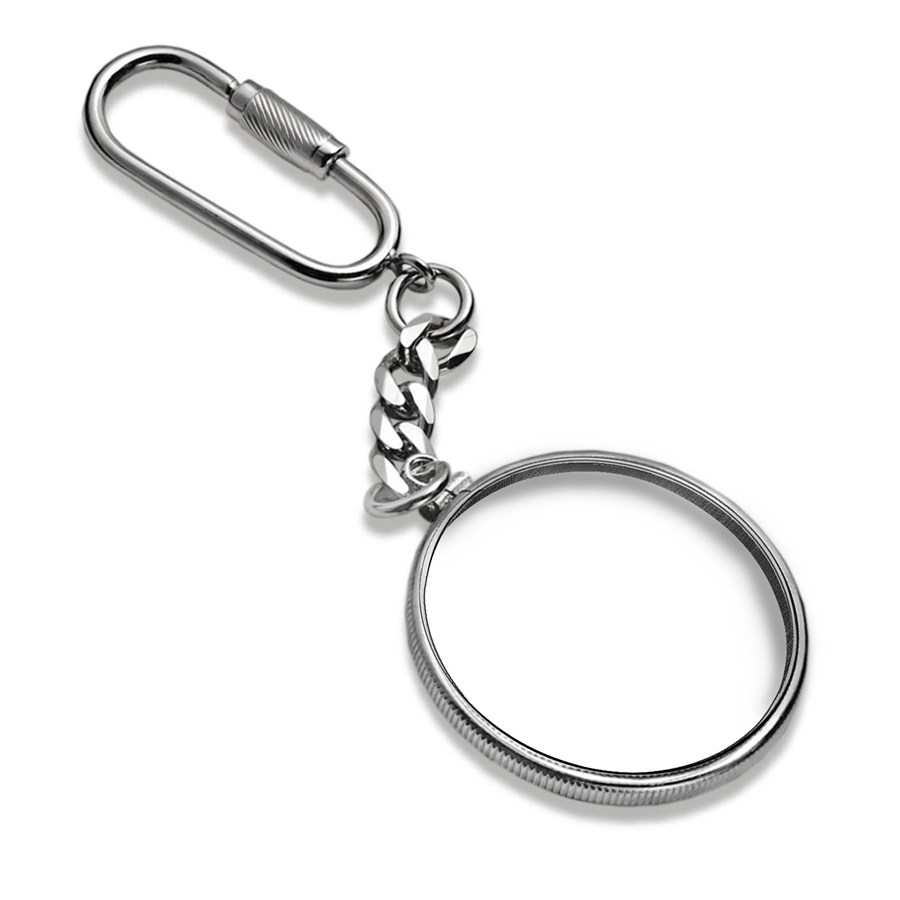 Buy Sterling Silver Key Ring - For Silver Dollar | APMEX