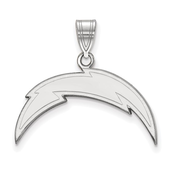 Sterling Silver Los Angeles Chargers Large Pendant Sterling Silver Los Angeles Chargers Large Pendant
