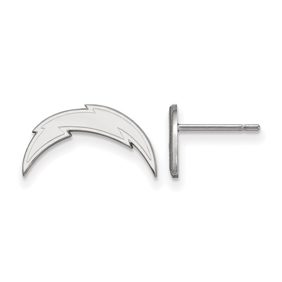 Sterling Silver Los Angeles Chargers XS Post Earring Sterling Silver Los Angeles Chargers XS Post Earring