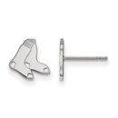 Sterling Silver MLB Boston Red Sox Post Earrings