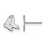 Sterling Silver MLB Boston Red Sox Post Earrings