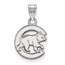 Sterling Silver MLB Chicago Cubs 18 mm Small Pendant