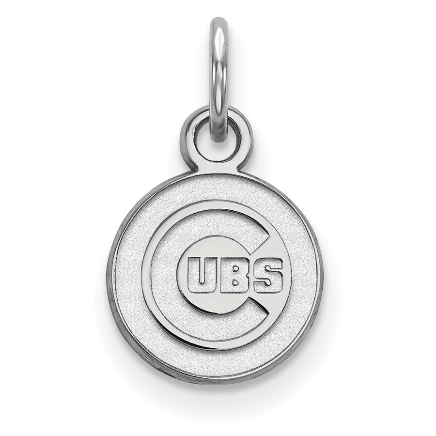 Sterling Silver MLB Chicago Cubs Pendant