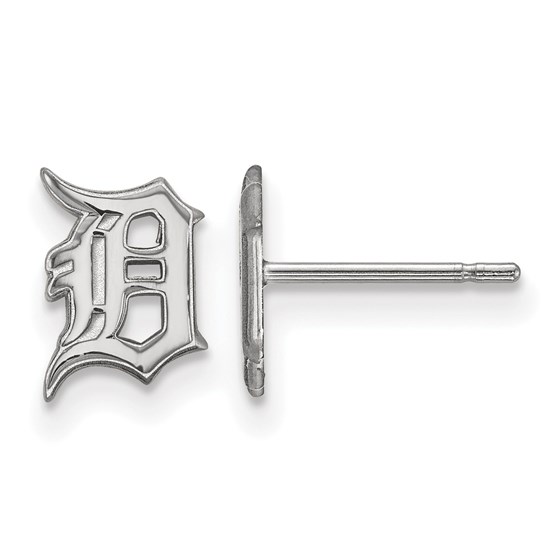 Sterling Silver MLB Detroit Tigers Post Earrings Sterling Silver MLB Detroit Tigers Post Earrings