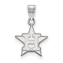 Sterling Silver MLB Houston Astros 19 mm Small Pendant