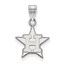 Sterling Silver MLB Houston Astros 19 mm Small Pendant