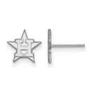 Sterling Silver MLB Houston Astros Post Earrings