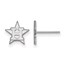 Sterling Silver MLB Houston Astros Post Earrings