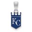 Sterling Silver MLB Kansas City Royals Pendant
