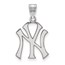 Sterling Silver MLB New York Yankees 25 mm Large Pendant