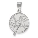 Sterling Silver MLB New York Yankees Large Pendant