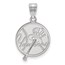 Sterling Silver MLB New York Yankees Large Pendant