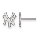 Sterling Silver MLB New York Yankees Post Earrings
