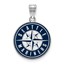 Sterling Silver MLB Seattle Mariners Pendant