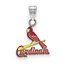Sterling Silver MLB St. Louis Cardinals 18 mm Pendant