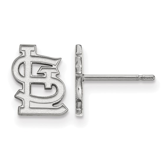 Buy Sterling Silver MLB St. Louis Cardinals Post Earrings Online | Licensed Sports Jewelry ...