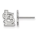 Sterling Silver MLB St. Louis Cardinals Post Earrings