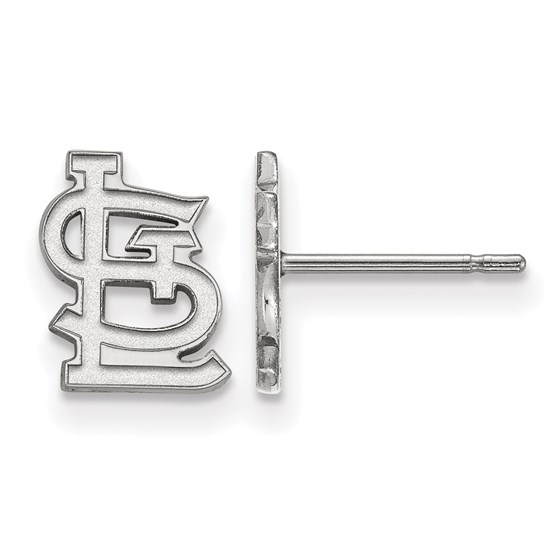 Sterling Silver MLB St. Louis Cardinals Post Earrings Sterling Silver MLB St. Louis Cardinals Post Earrings
