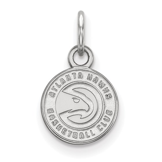 Sterling Silver NBA Atlanta Hawks XS Pendant Sterling Silver NBA Atlanta Hawks XS Pendant