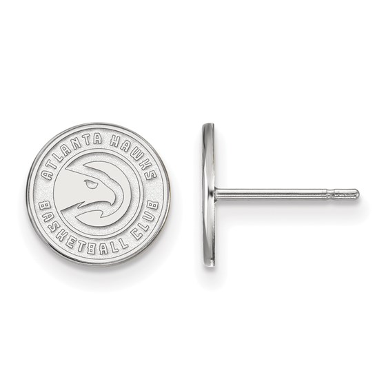 Sterling Silver NBA Atlanta Hawks XS Post Earrings Sterling Silver NBA Atlanta Hawks XS Post Earrings