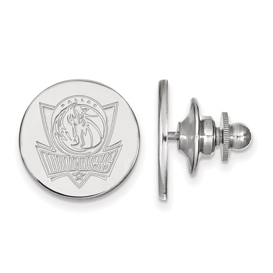 Sterling Silver NBA Dallas Mavericks Lapel Pin Sterling Silver NBA Dallas Mavericks Lapel Pin