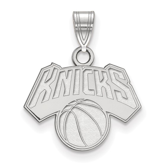 Sterling Silver NBA New York Knicks Small Pendant Sterling Silver NBA New York Knicks Small Pendant