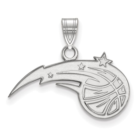 Sterling Silver NBA Orlando Magic Small Pendant Sterling Silver NBA Orlando Magic Small Pendant