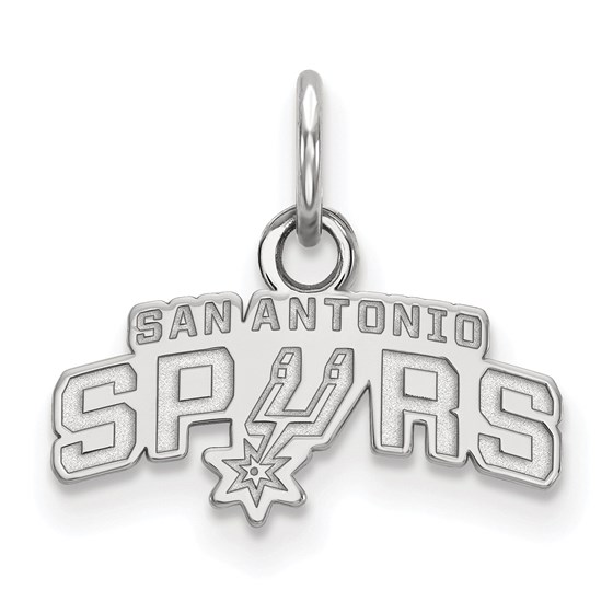 Sterling Silver NBA San Antonio Spurs XS Pendant Sterling Silver NBA San Antonio Spurs XS Pendant