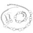 Sterling Silver Necklace, Bracelet & Earring Set