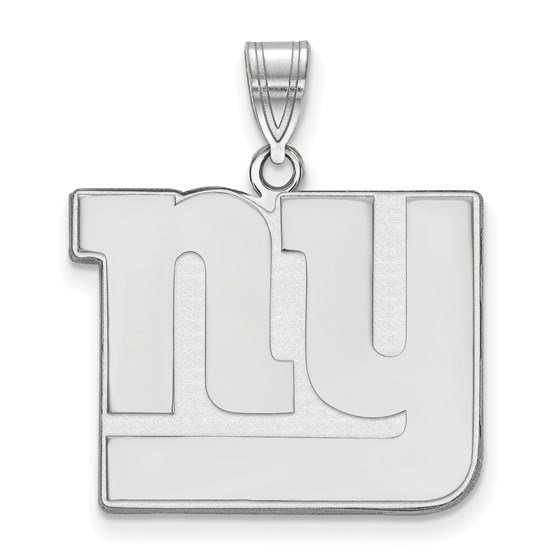 Sterling Silver New York Giants Large Pendant Sterling Silver New York Giants Large Pendant
