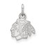 Sterling Silver NHL Chicago Blackhawks Pendant