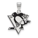 Sterling Silver NHL Hockey Pittsburgh Penguins Pendant
